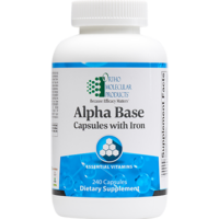 Alpha Base With Iron, 240 capsules