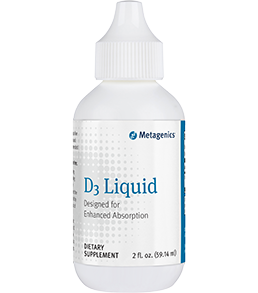 D3 Liquid 1000IU, 2 oz