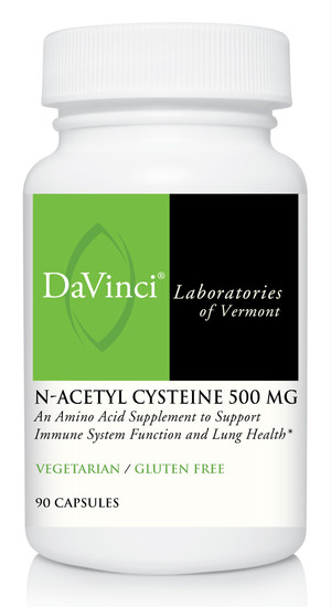 N-Acetyl Cysteine 500mg, 90 vegetarian capsules