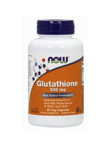 Glutathione 500 mg, 60 vegetarian capsules