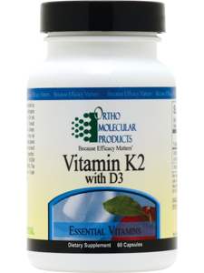 Vitamin K2 with D3, 60 capsules