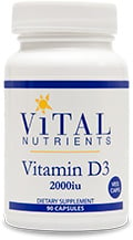 Vitamin D3 2000iu, 90 capsules