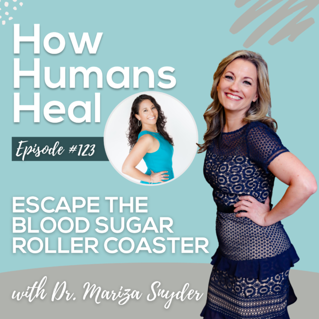 Dr. Doni talks with Dr. Mariza Snyder about how to get your energy back, recover from burnout and fatigue, and get off the blood sugar roller coaster.