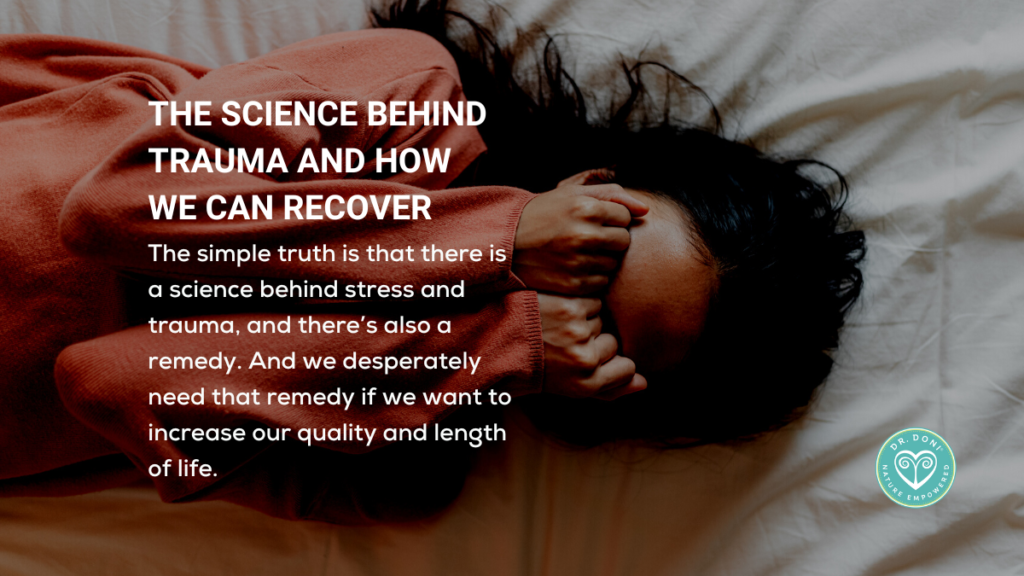Stress and trauma increase the risk of common health issues, That's why it's important to take action. Dr. Doni Wilson lays out the three phases of a Stress Recovery Protocol.