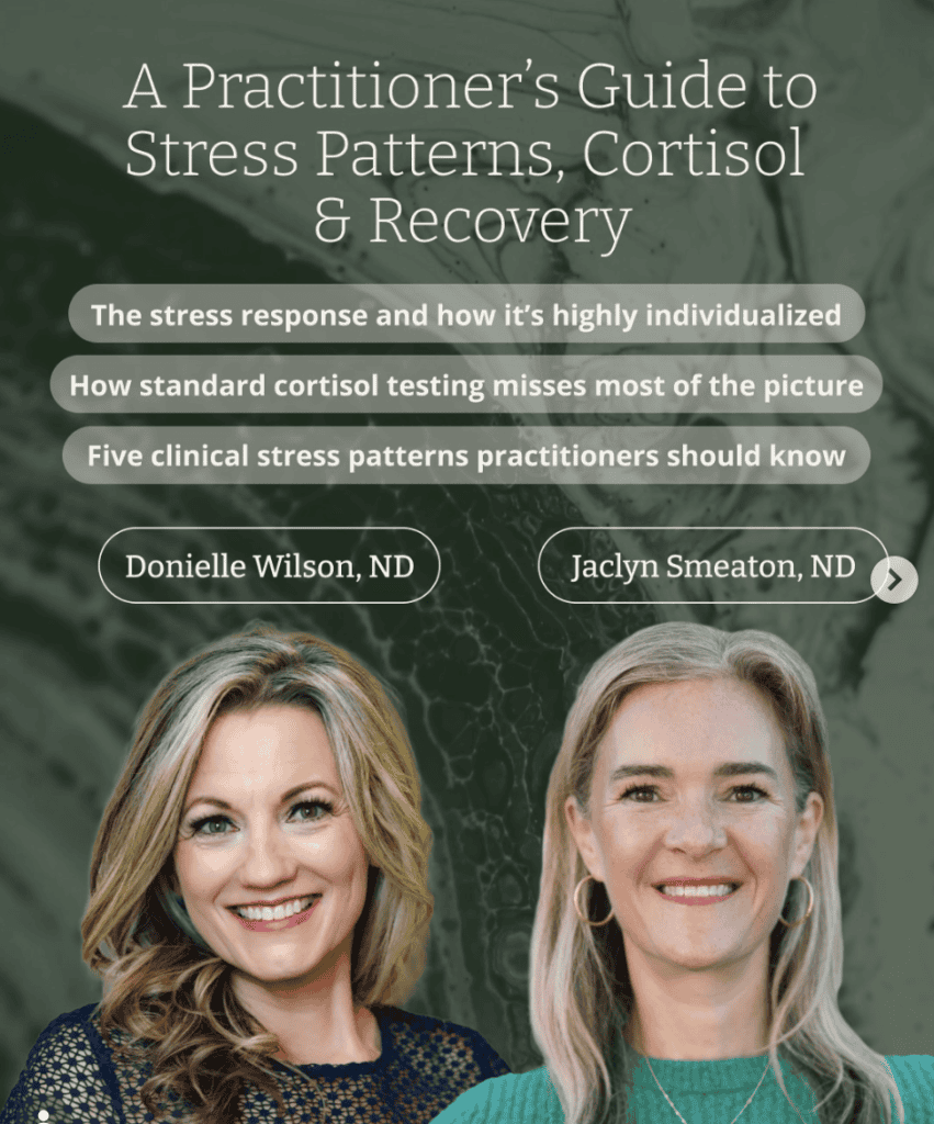 Dr. Doni was interviewed by Dr. Jaclyn Smeaton on The DUTCH Podcast to discuss Dr. Doni’s clinical philosophy, research findings, and personal journey around understanding and treating stress.