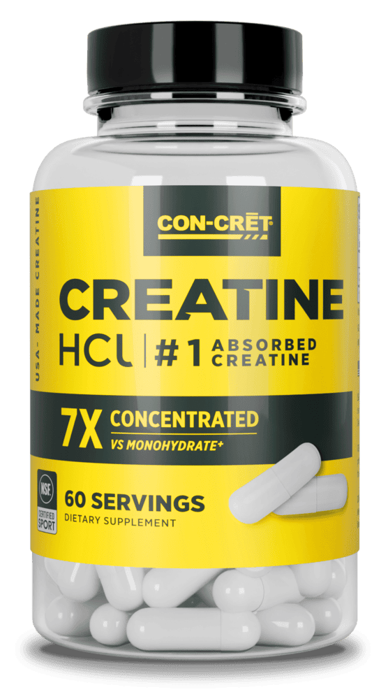 Creatine HCl 750mg, 60 capsules