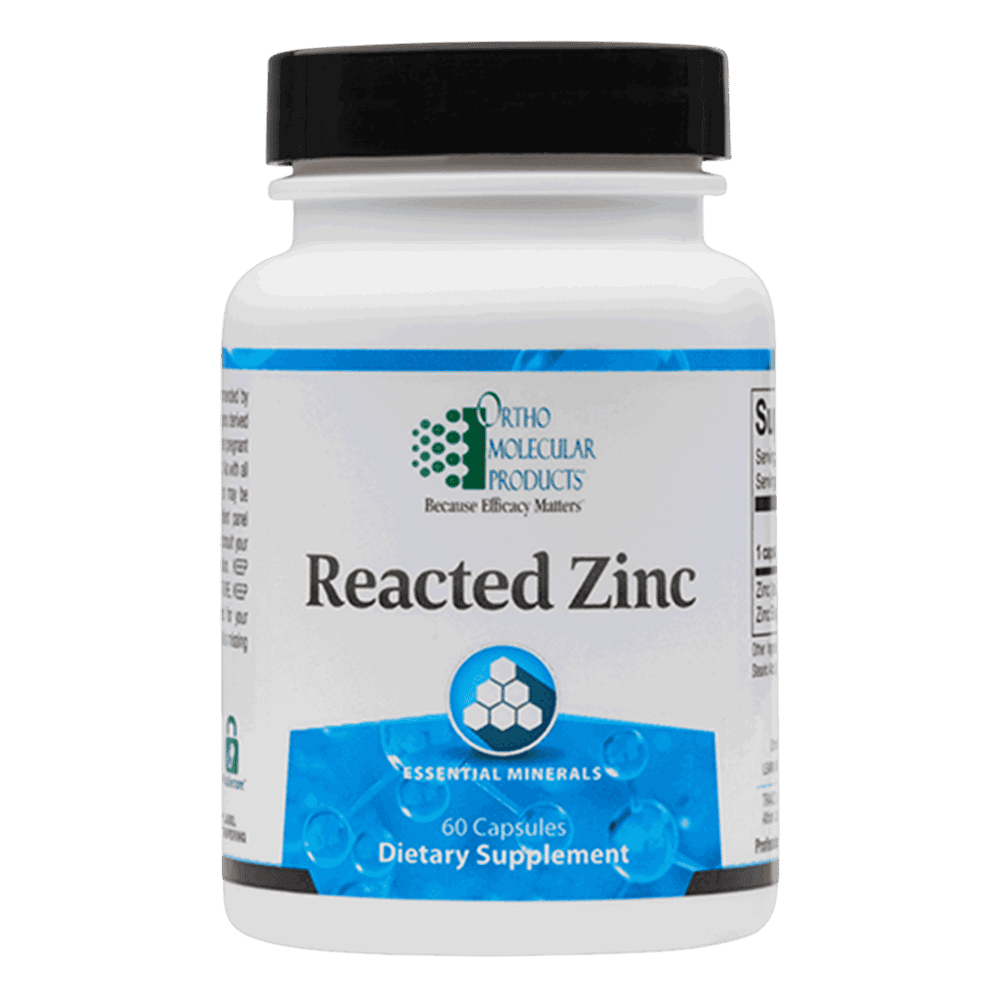 Reacted Zinc, 60 capsules